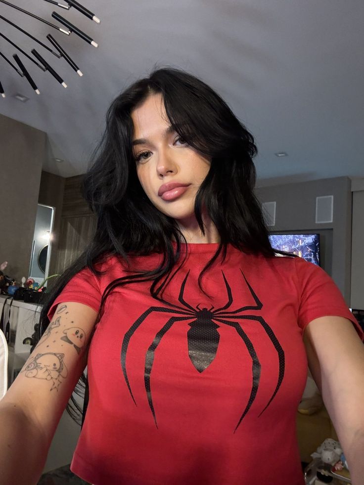 Spider Girl Crop Top