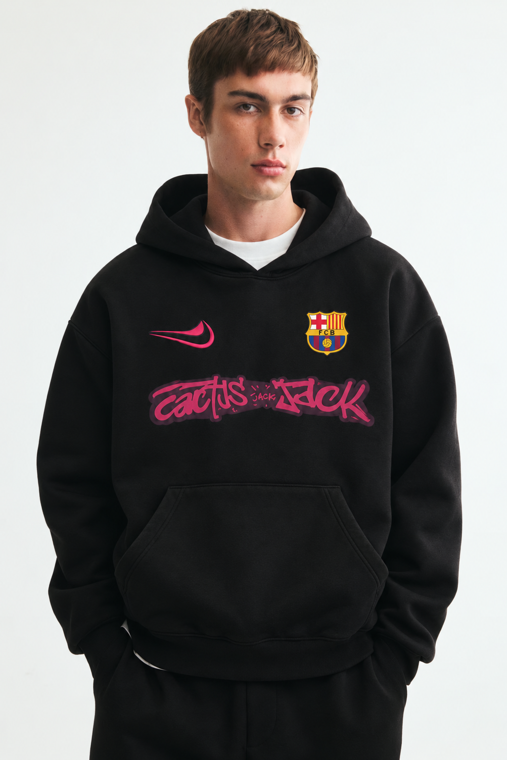 Barça Cactus Jack Oversized Hoodie