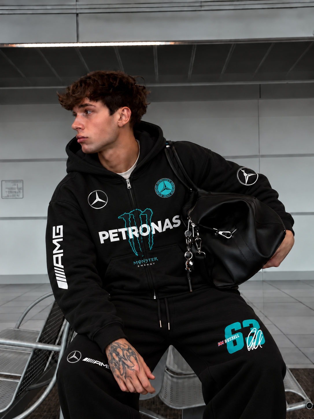 AMG PETRONAS Racing Edition — Zip Hoodie & Jogger Set
