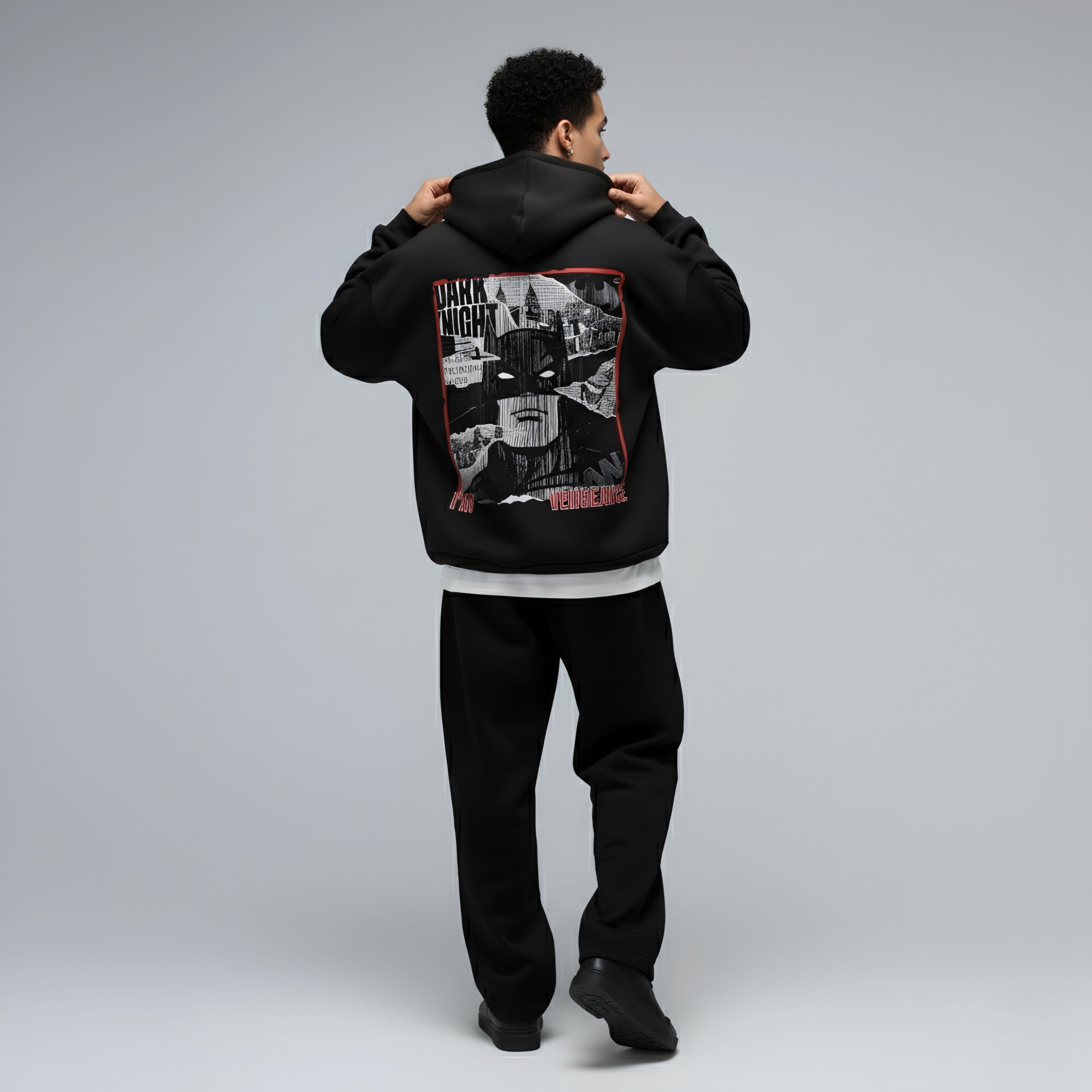 Dark Knight Graphic Hoodie