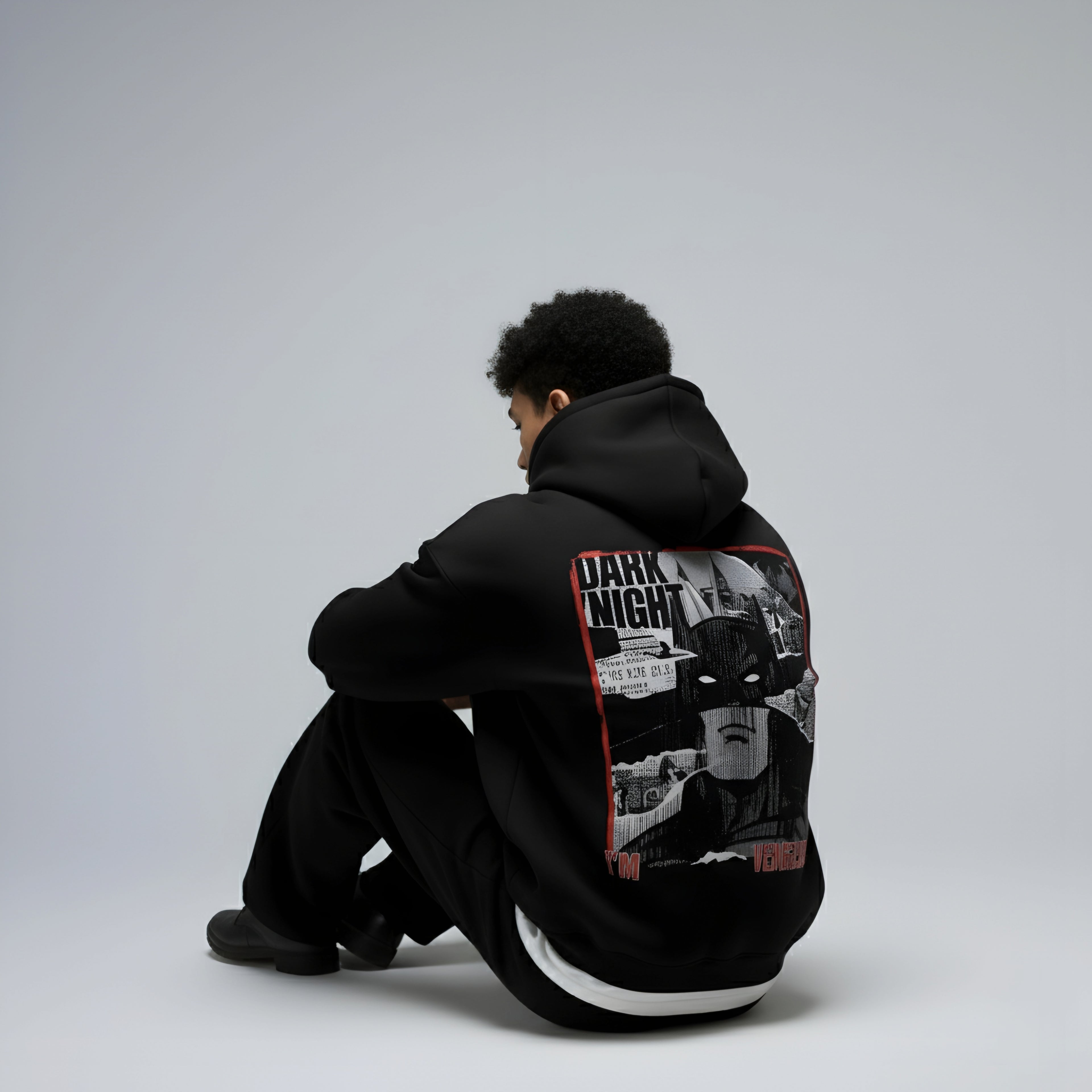 Dark Knight Graphic Hoodie