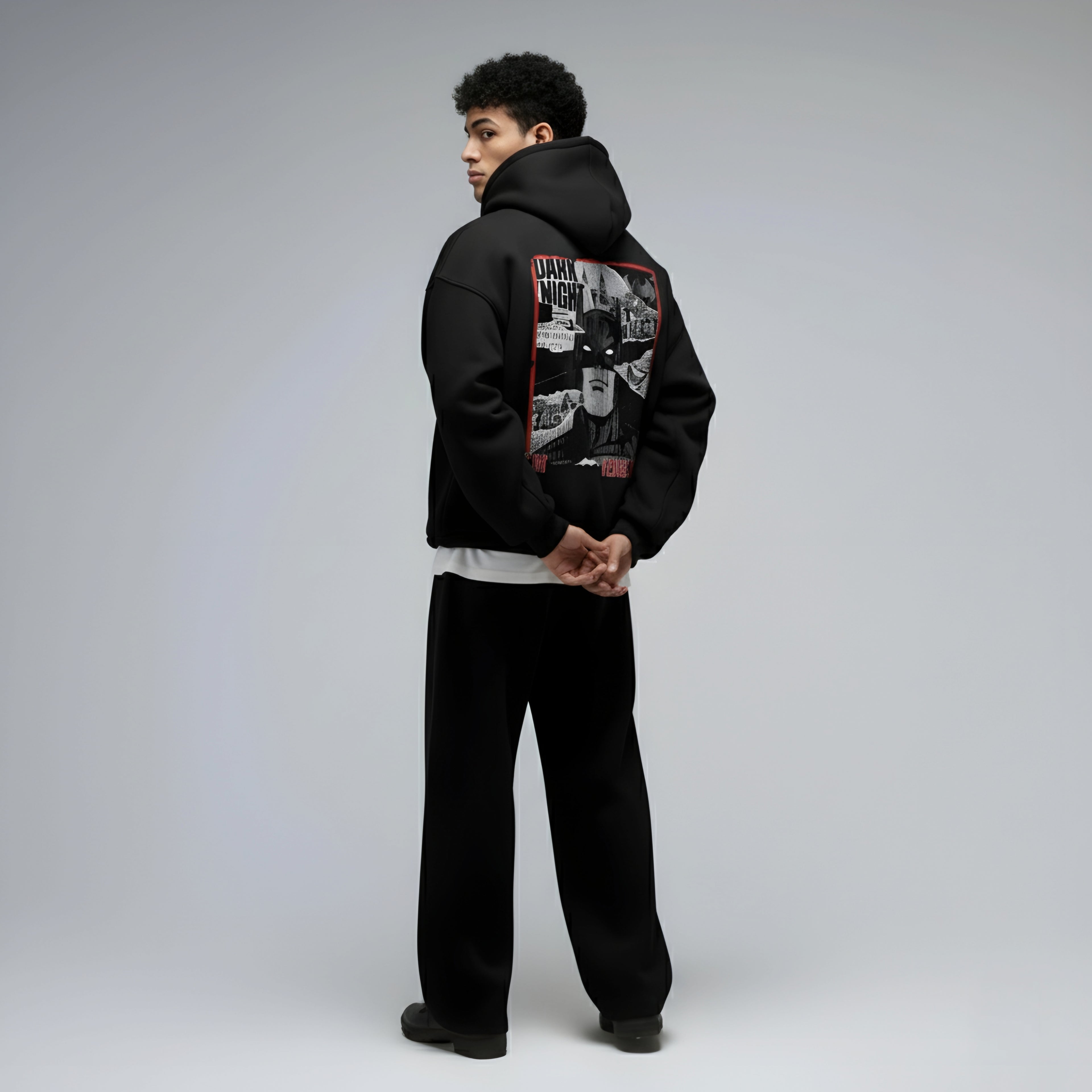 Dark Knight Graphic Hoodie