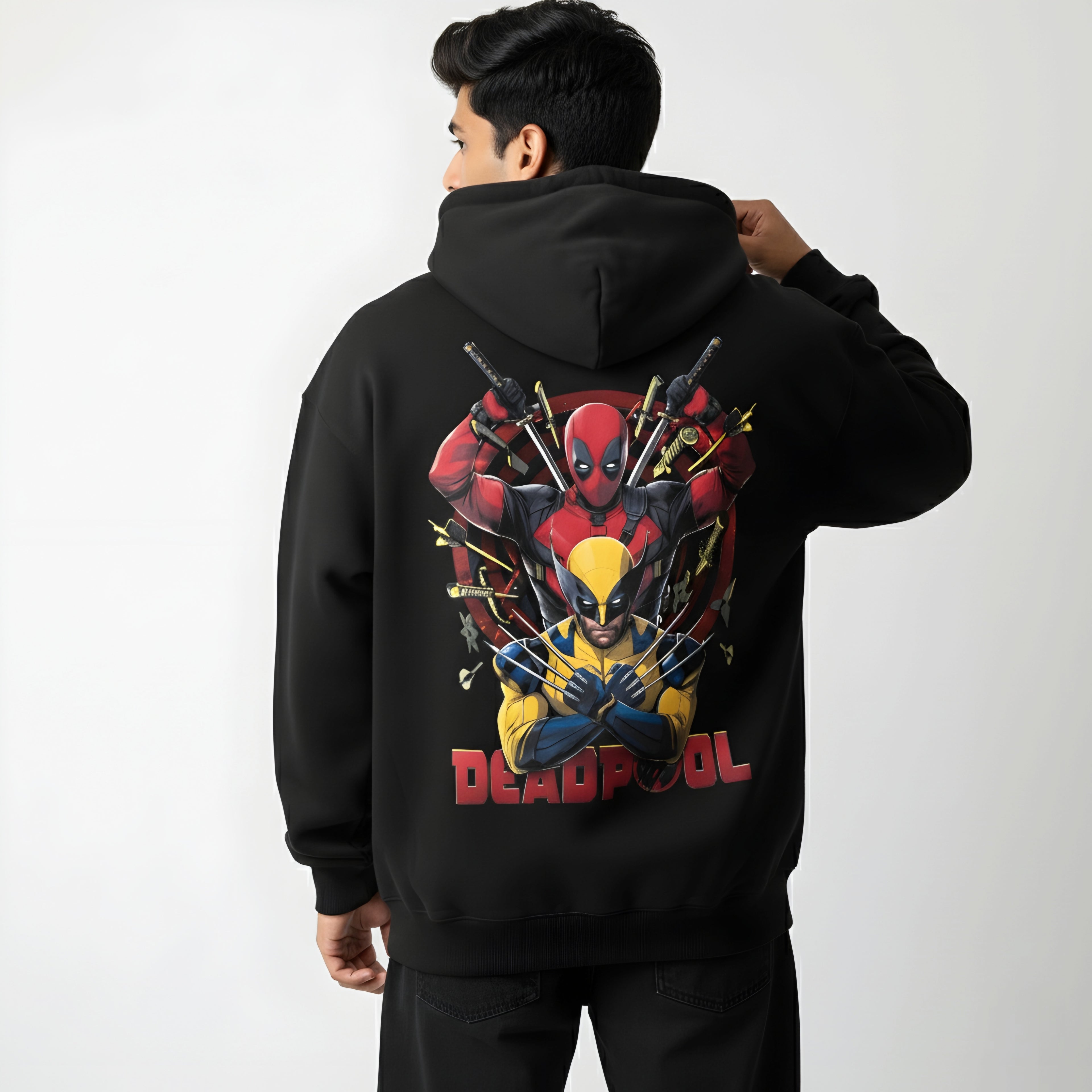 Deadpool SlashMark 400 GSM Hoodie