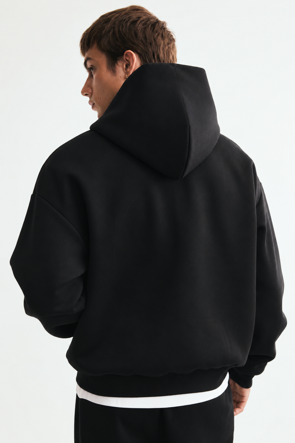 Barça Shadow Graffiti Drop-Shoulder Hoodie