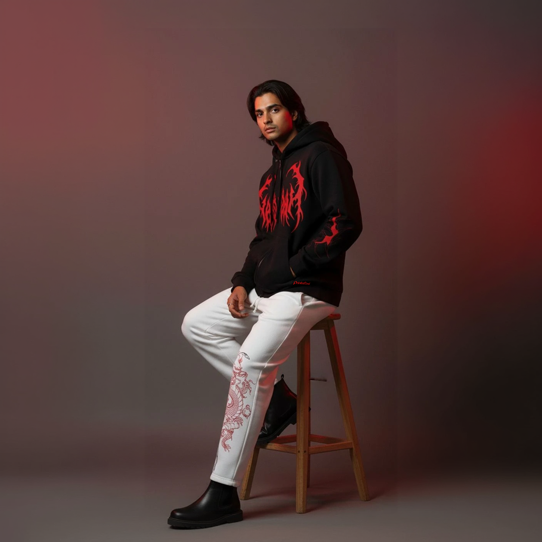 The Inferno Co-ord Set - Premium Hoodie & Jogger