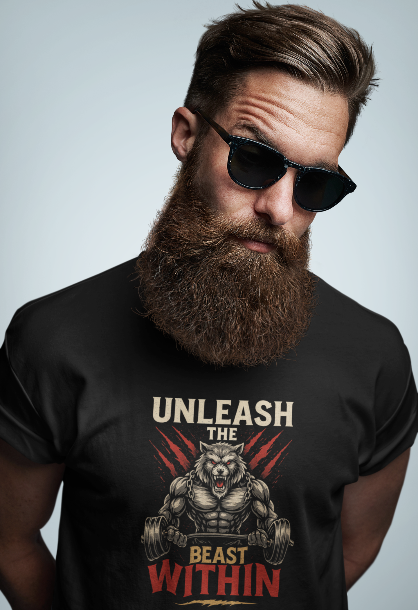 Unleash the Beast Within – Premium Graphic T-Shirt